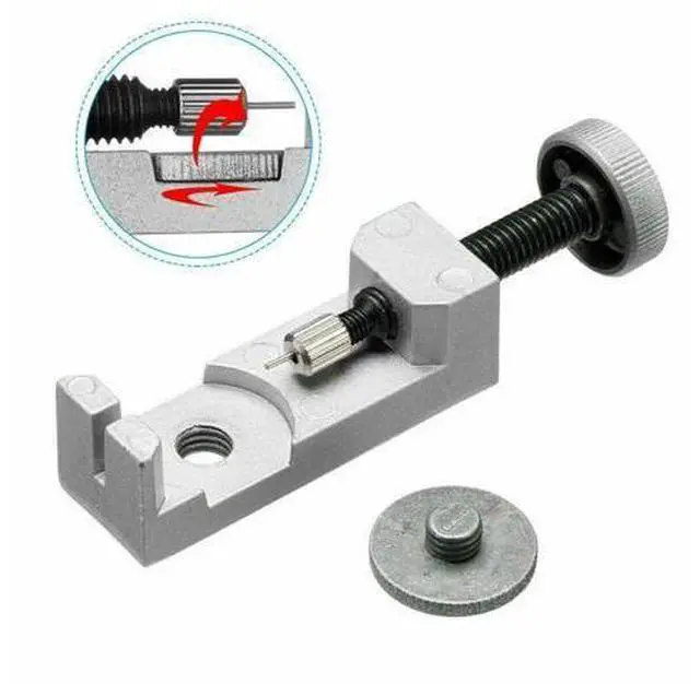Alt view image 5 of 7 - Metal Adjustable Watch Band Strap Bracelet Link Pin Remover Repair Tool Kit US