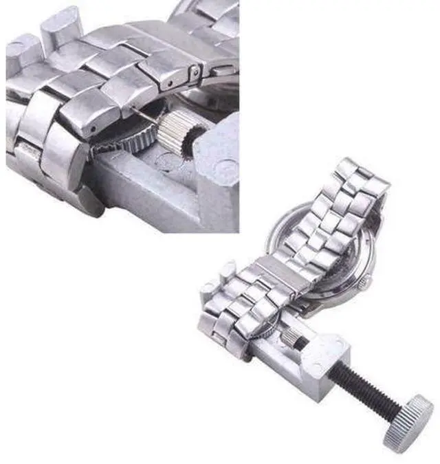 Alt view image 7 of 7 - Metal Adjustable Watch Band Strap Bracelet Link Pin Remover Repair Tool Kit US