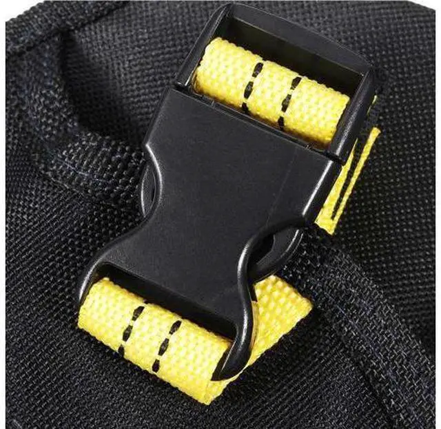 Alt view image 7 of 7 - Heavy Duty Drill Holster Tool Belt Pouch Bit Holder Hanging Waist Bag Drill Tool