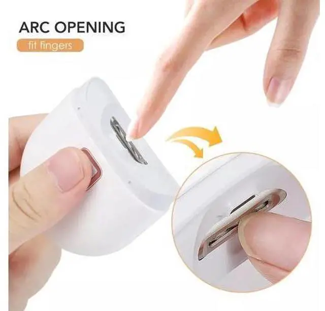 Alt view image 5 of 7 - Safety Electric Nail Clipper Automatic Thick Nails Trimmer Professional Tool US