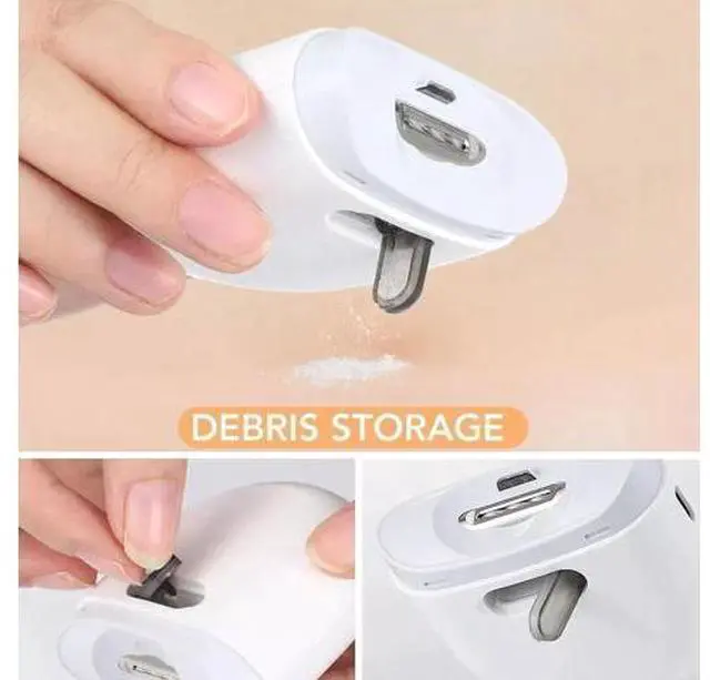 Alt view image 6 of 7 - Safety Electric Nail Clipper Automatic Thick Nails Trimmer Professional Tool US