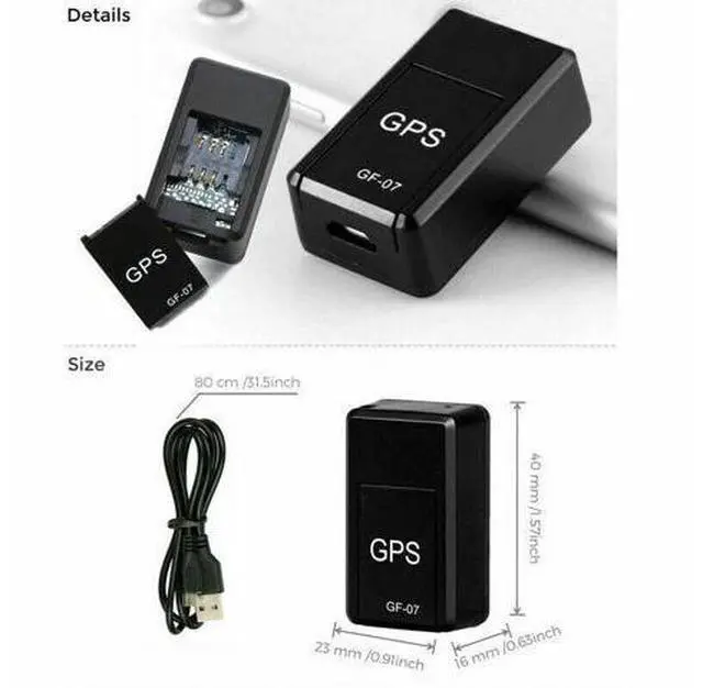 Alt view image 3 of 7 - GF07 Mini Magnetic GPS Tracker Real-time Car Truck Vehicle Locator GSM GPRS USA