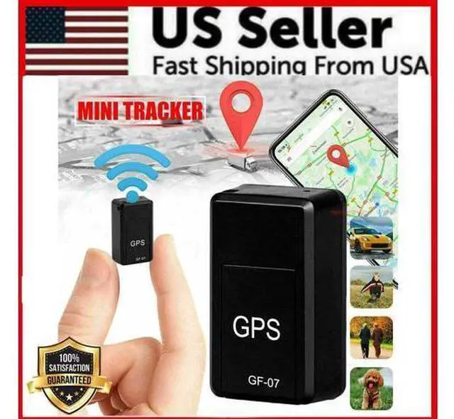 Alt view image 7 of 7 - GF07 Mini Magnetic GPS Tracker Real-time Car Truck Vehicle Locator GSM GPRS USA