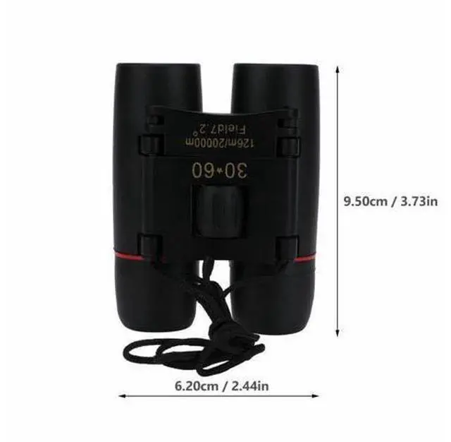 Alt view image 5 of 7 - The Perfect Part 30x60 Zoom Outdoor Compact Folding Binoculars