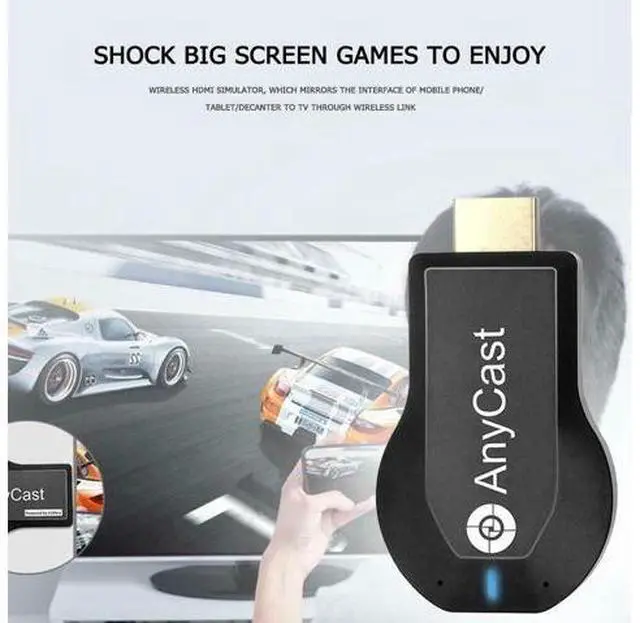 Alt view image 7 of 7 - Wireless WiFi Display Dongle 1080P HDMI TV Stick DLNA Aircast Miracast AnyCast
