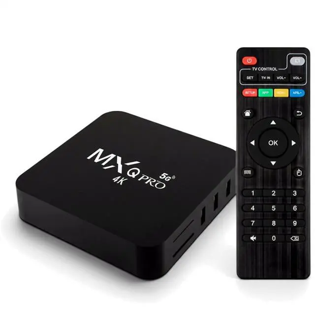 Main image of MXQ Pro 4K Ultra HD 64Bit Wifi Android 7.1 Quad Core Smart TV Box Media Player