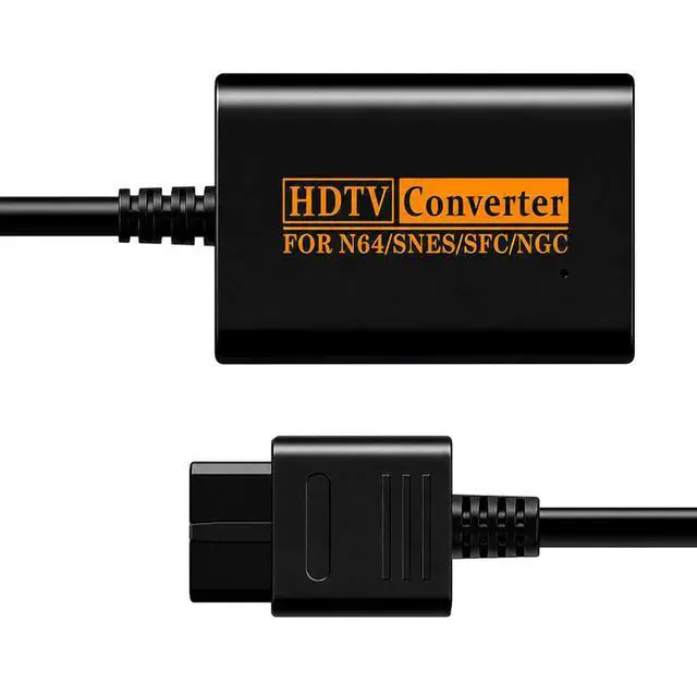 Main image of N64 To HDMI Converter Adapter HD Link Cable For Nintendo Gamecube Super NES SNES