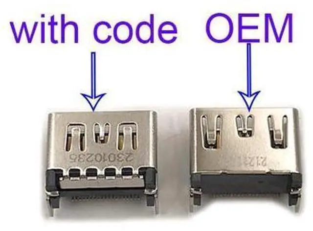 Alt view image 6 of 7 - 5 Pack OEM HDMI Port Connector Socket Replacement For Sony PlayStation 5 PS5 USA