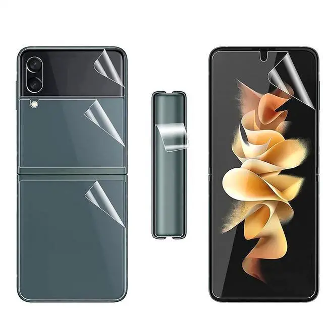 Main image of For Samsung Galaxy Z Flip 3 5G Soft Hydrogel Screen Protector Film/HD Lens Cover