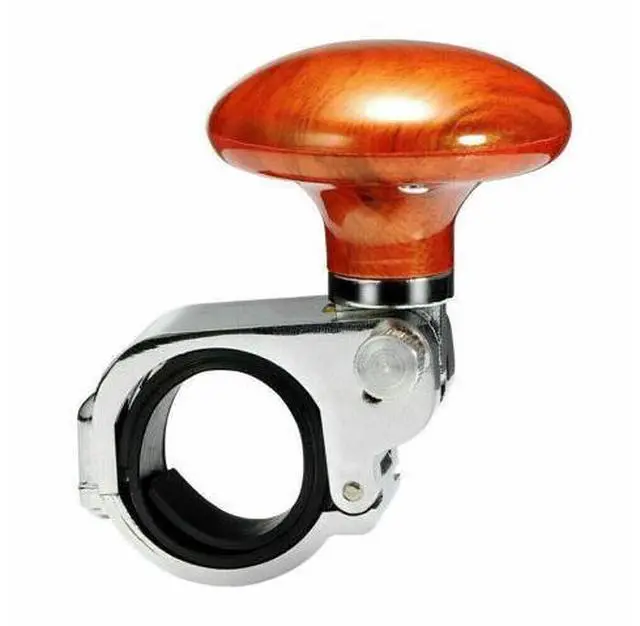 Alt view image 5 of 7 - Steering Wheel Spinner Knob Handle Universal Heavy Duty Suicide Car Truck Power