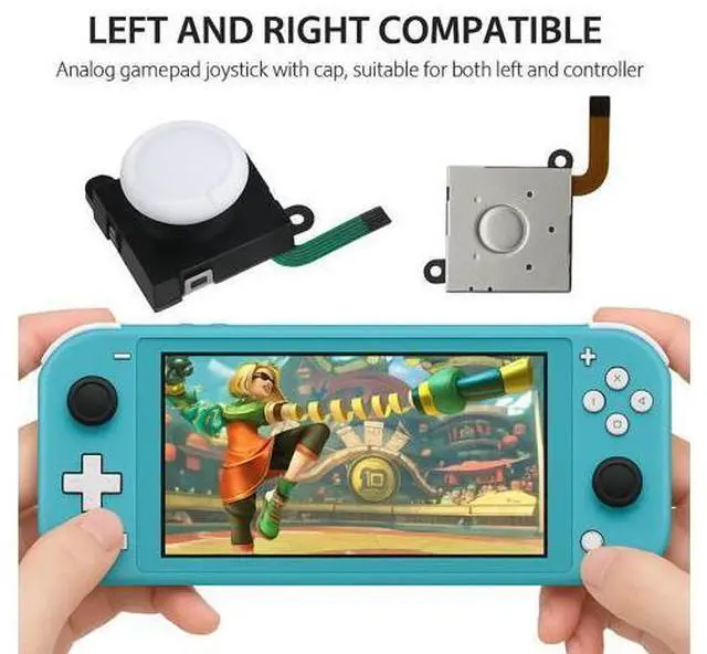 Alt view image 4 of 7 - For Nintendo Switch Lite 19in1 Analog Joystick Replacement Repair Tool Kit Set