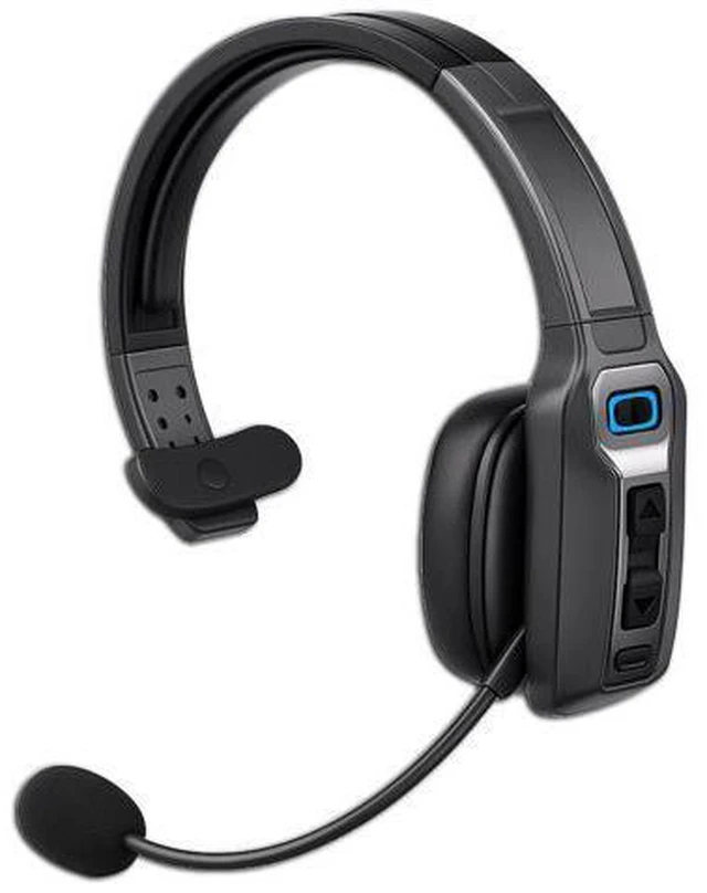 Alt view image 2 of 7 - Trucker Bluetooth 5.2 Wireless Headset With Noise Cancelling Mic For Phones PC
