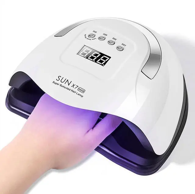 Main image of 220W Nail Dryer LED Lamp UV Light Polish Gel Curing Machine Electric Manicure