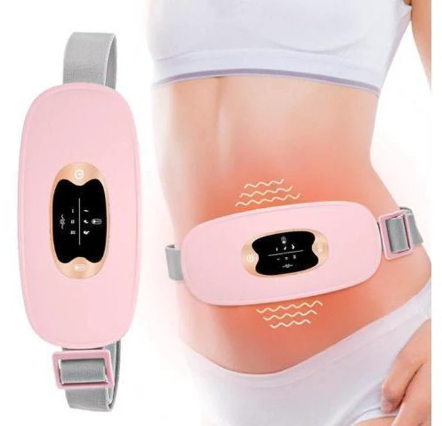 Alt view image 2 of 7 - Electric Heating Menstrual massage Pad Belt For Period Pain Relief Cramps US