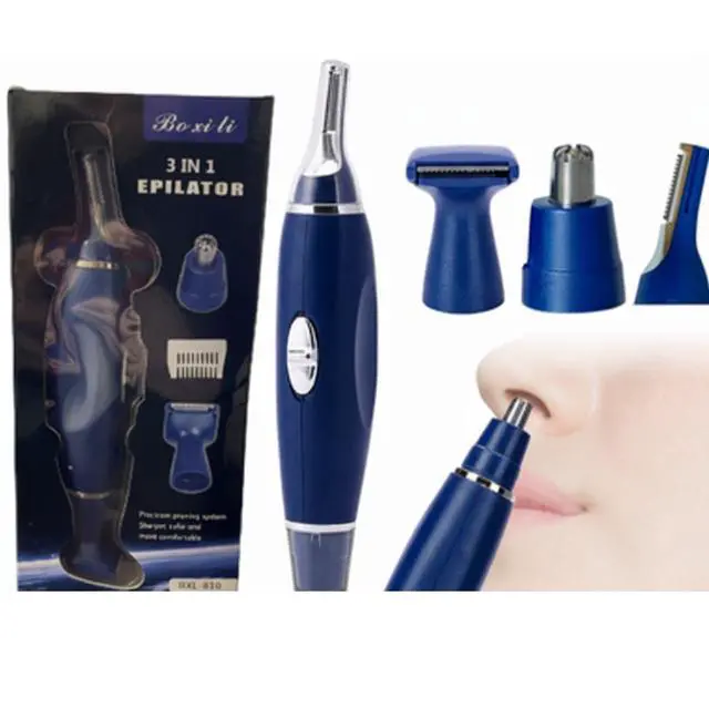 Alt view image 2 of 2 - Electric Ear Beard Nose Hair Trimmer Eyebrow Mustache Remover Shaver Clipper New