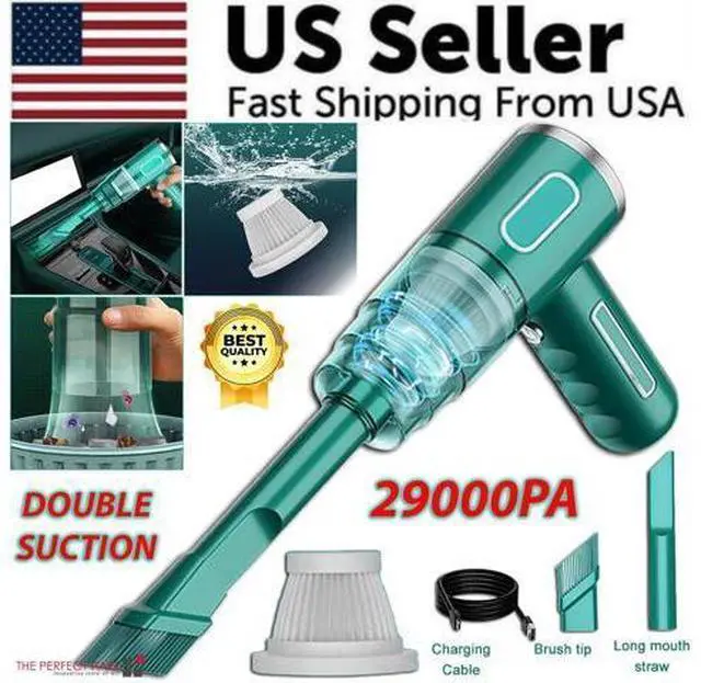 Alt view image 3 of 7 - 29000PA Cordless Hand Held Vacuum Cleaner Mini Portable Car Auto Home Wireless