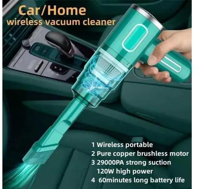 Alt view image 6 of 7 - 29000PA Cordless Hand Held Vacuum Cleaner Mini Portable Car Auto Home Wireless