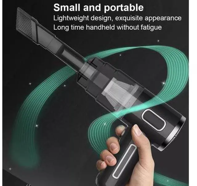 Alt view image 5 of 7 - 120W Cordless Handheld Vacuum Cleaner Small Mini Portable Car Auto Home Wireless
