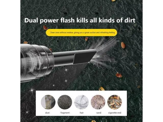Alt view image 7 of 7 - 120W Cordless Handheld Vacuum Cleaner Small Mini Portable Car Auto Home Wireless