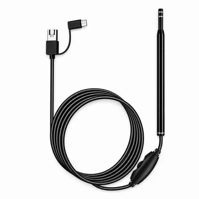 Main image of LED Ear Endoscope HD Otoscope Ear Wax Cleaning Camera Tool Cleaner Removal Kit