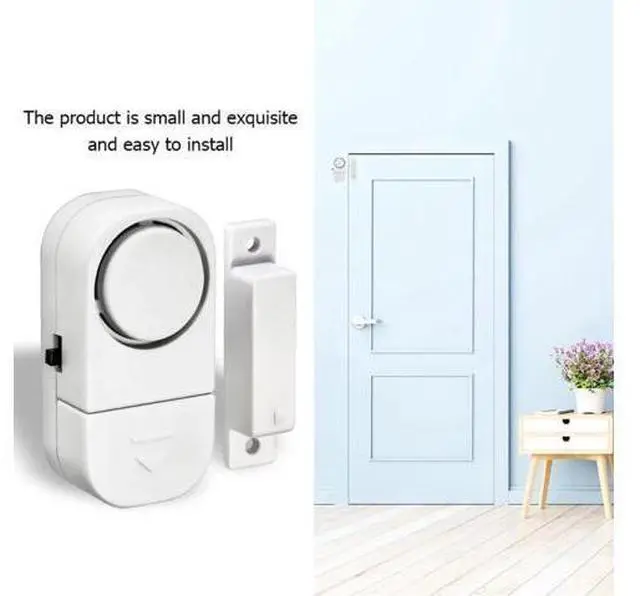 Alt view image 5 of 7 - 6 PCS WIRELESS Home Window Door Burglar Security ALARM System Magnetic Sensor