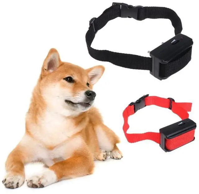 Alt view image 4 of 7 - Automatic Anti Bark Barking Dog Shock Control COLLAR Device Small Medium Large - Red