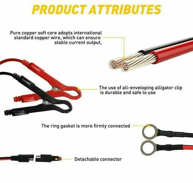 Alt view image 4 of 7 - 1500mAh Automatic Smart Battery Charger 12V Portable Car Auto Trickle Maintainer