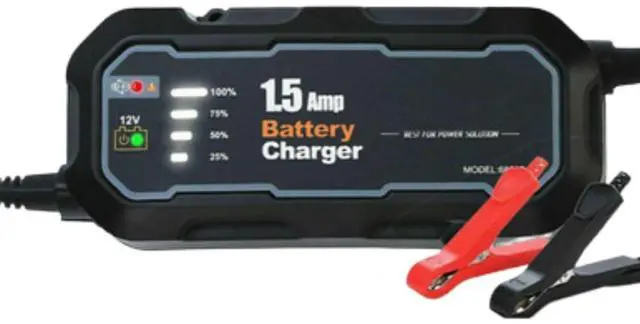 Main image of 1500mAh Automatic Smart Battery Charger 12V Portable Car Auto Trickle Maintainer