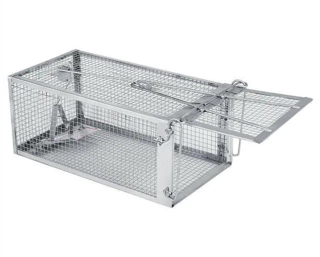 Main image of USA Mouse Trap Rat Trap Rodent Trap Live Catch Cage, Easy to Set Up and Reuse