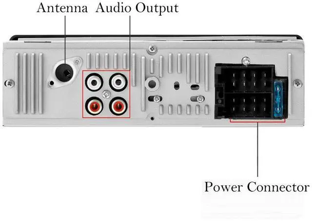 Alt view image 5 of 7 - Bluetooth Car Stereo Audio In-Dash FM Aux Input Receiver SD USB MP3 Radio Player