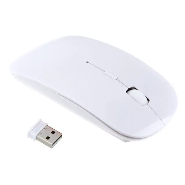 Alt view image 2 of 7 - 2.4GHz USB Wireless Optical Mouse Mice For Apple Mac Macbook Pro Air PC - White