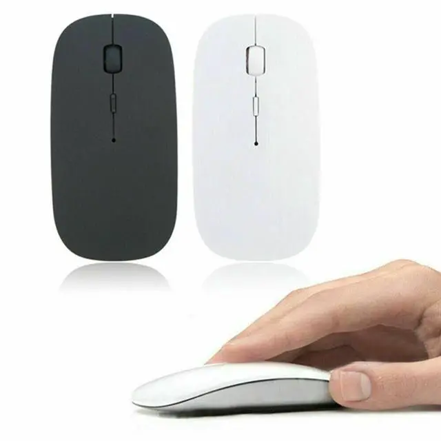 Alt view image 4 of 7 - 2.4GHz USB Wireless Optical Mouse Mice For Apple Mac Macbook Pro Air PC - White