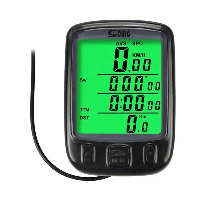 Main image of Bike Bicycle Speedometer Cycle Digital Odometer Computer Waterproof LCD Wireless - Wired