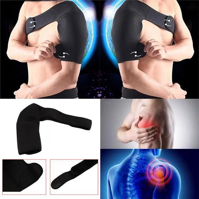 Alt view image 4 of 7 - Shoulder Brace Support Compression Sleeve Torn Rotator Cuff Relief Joint AC Pain - Right