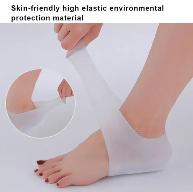 Alt view image 5 of 7 - Concealed Footbed Enhancers Invisible Height Increase Silicone Insoles Pads USA - 5CM Lift