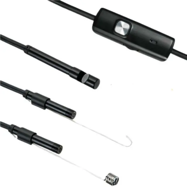 Main image of 6LED USB Snake Endoscope Borescope HD Inspection Camera Scope For Android Type C - 1M - 3.2 Feet
