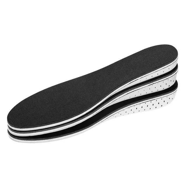 Alt view image 5 of 7 - Men Women Invisible Height Increase Insoles Heel Lift Taller Shoe Inserts Pad US - 2.3cm Lift