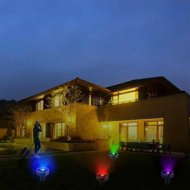 Alt view image 2 of 7 - Solar Power Animal Ultrasonic Repellent Mice Gopher Mole Pest Snake Repeller LED - Multicolor