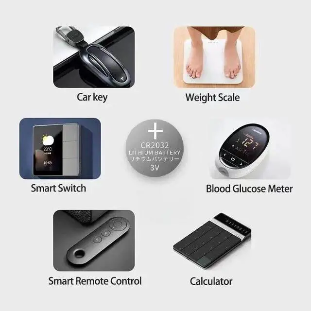 Alt view image 6 of 7 - 5-50x LITHIUM BATTERY 3V CR2032 CR 2032 BR2032 DL2032 Remote Button Cell Watch - 5 Pack