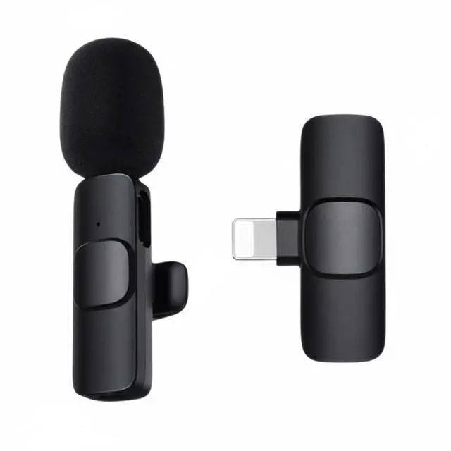 Main image of Lavalier Microphone Wireless Audio Video Recording Mini Mic For Android/iPhone - For iPhone