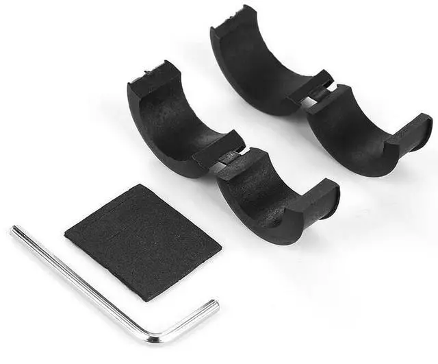 Alt view image 6 of 7 - Aluminum Motorcycle Bike Bicycle Holder Mount Handlebar For Cell Phone GPS US - Red