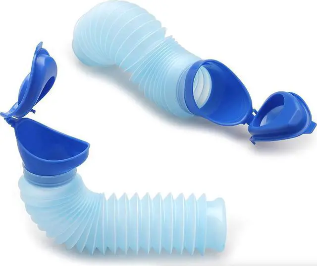 Main image of Male Female Portable Urinal Travel Camping Car Toilet Pee Bottle Emergency Kit - 2 Pack