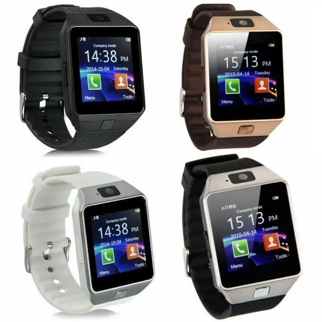 Main image of Bluetooth Smart Watch w/Camera Waterproof Phone Mate For Android Samsung iPhone - Black