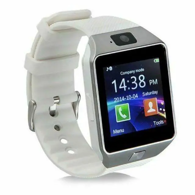 Alt view image 2 of 7 - Bluetooth Smart Watch w/Camera Waterproof Phone Mate For Android Samsung iPhone - White