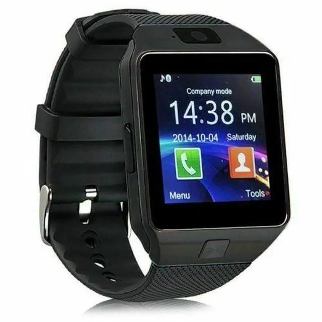 Alt view image 2 of 7 - Bluetooth Smart Watch w/Camera Waterproof Phone Mate For Android Samsung iPhone - Black