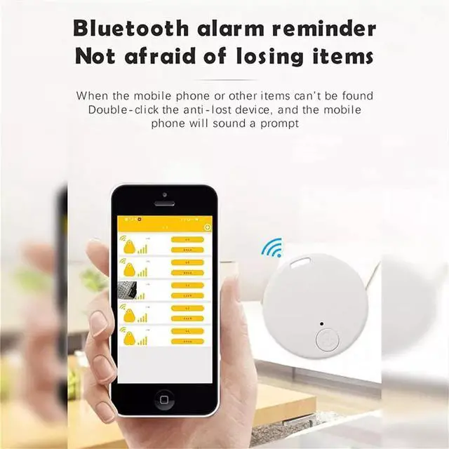 Alt view image 7 of 7 - Bluetooth Mini GPS Tracking Air Key Tag Child Pet Finder Tracker Location Device - 2 Pack