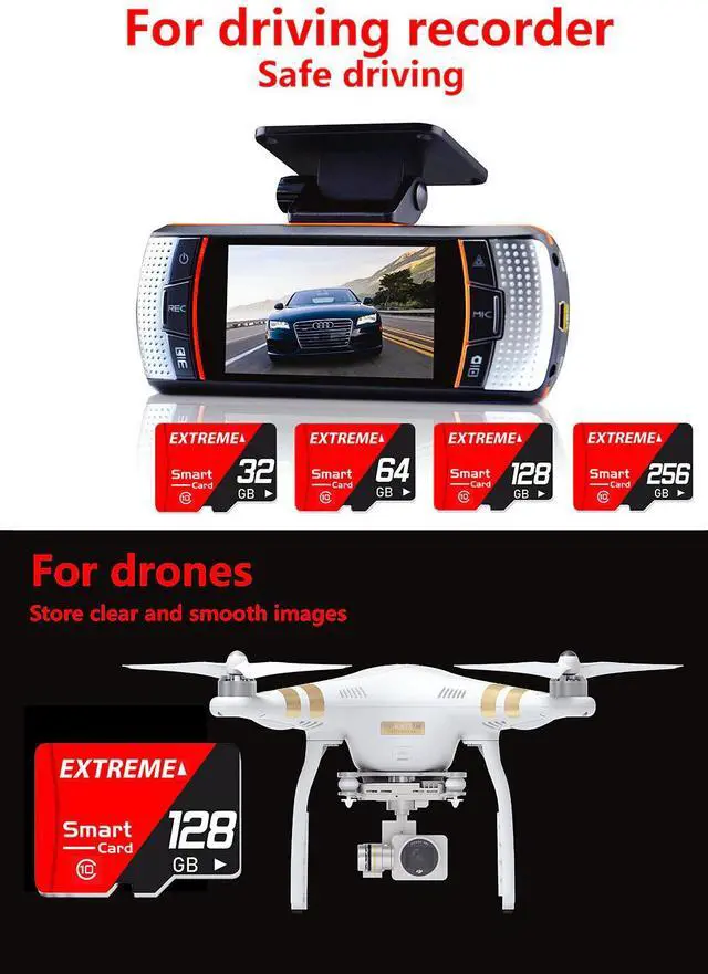 Alt view image 4 of 7 - High Speed Memory For Micro SD Card 32GB 64GB 128GB 256GB TF Card Ultra Class 10 - 32GB
