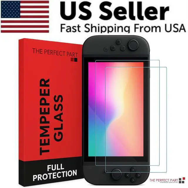 Alt view image 2 of 7 - 2x HD Tempered Glass Screen Protector Guard For Nintendo Switch 2 2025/OLED/Lite - For Nintendo Switch 2 Model 20