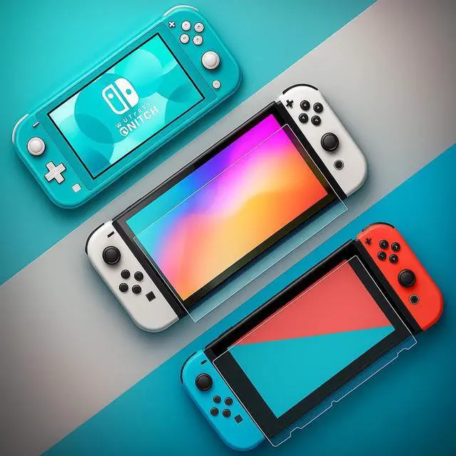 Alt view image 6 of 7 - 2x HD Tempered Glass Screen Protector Guard For Nintendo Switch 2 2025/OLED/Lite - For Nintendo Switch