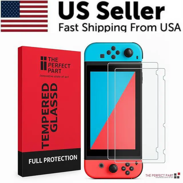 Alt view image 2 of 7 - 2x HD Tempered Glass Screen Protector Guard For Nintendo Switch 2 2025/OLED/Lite - For Nintendo Switch